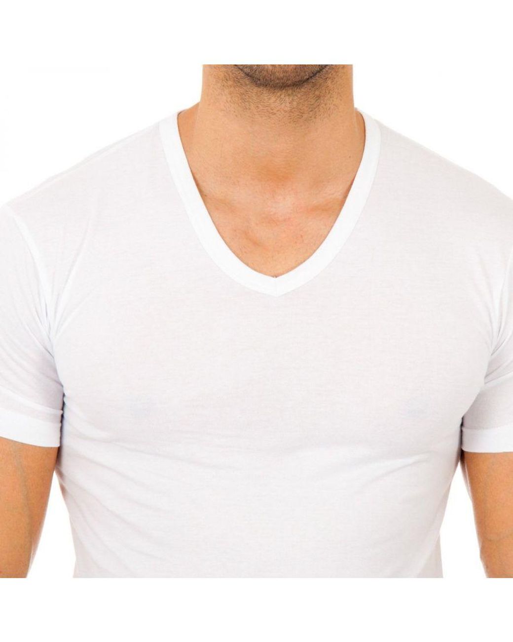 Abanderado White Current Short Sleeve T-Shirt 0508 for men