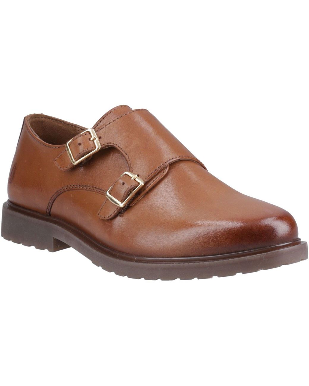 Hush Puppies Brown Verity Leather Shoes