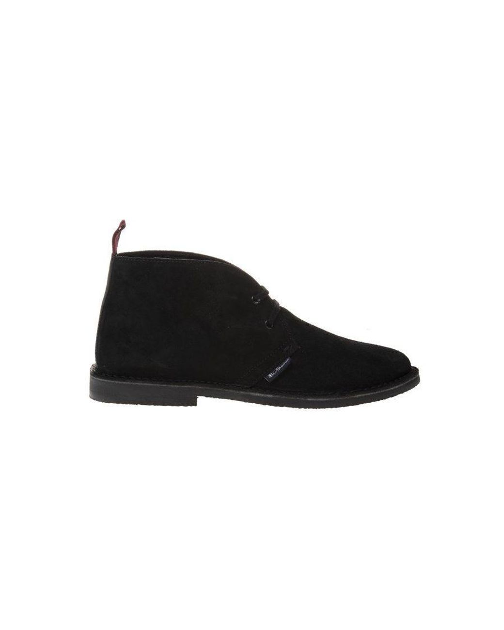 Ben Sherman Black Hunt Boots for men