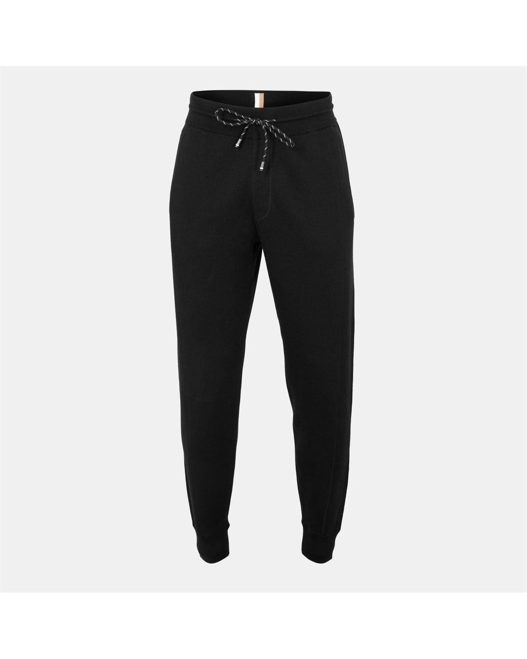 Boss Black Onestino Solid Patterned Slim Joggers for men