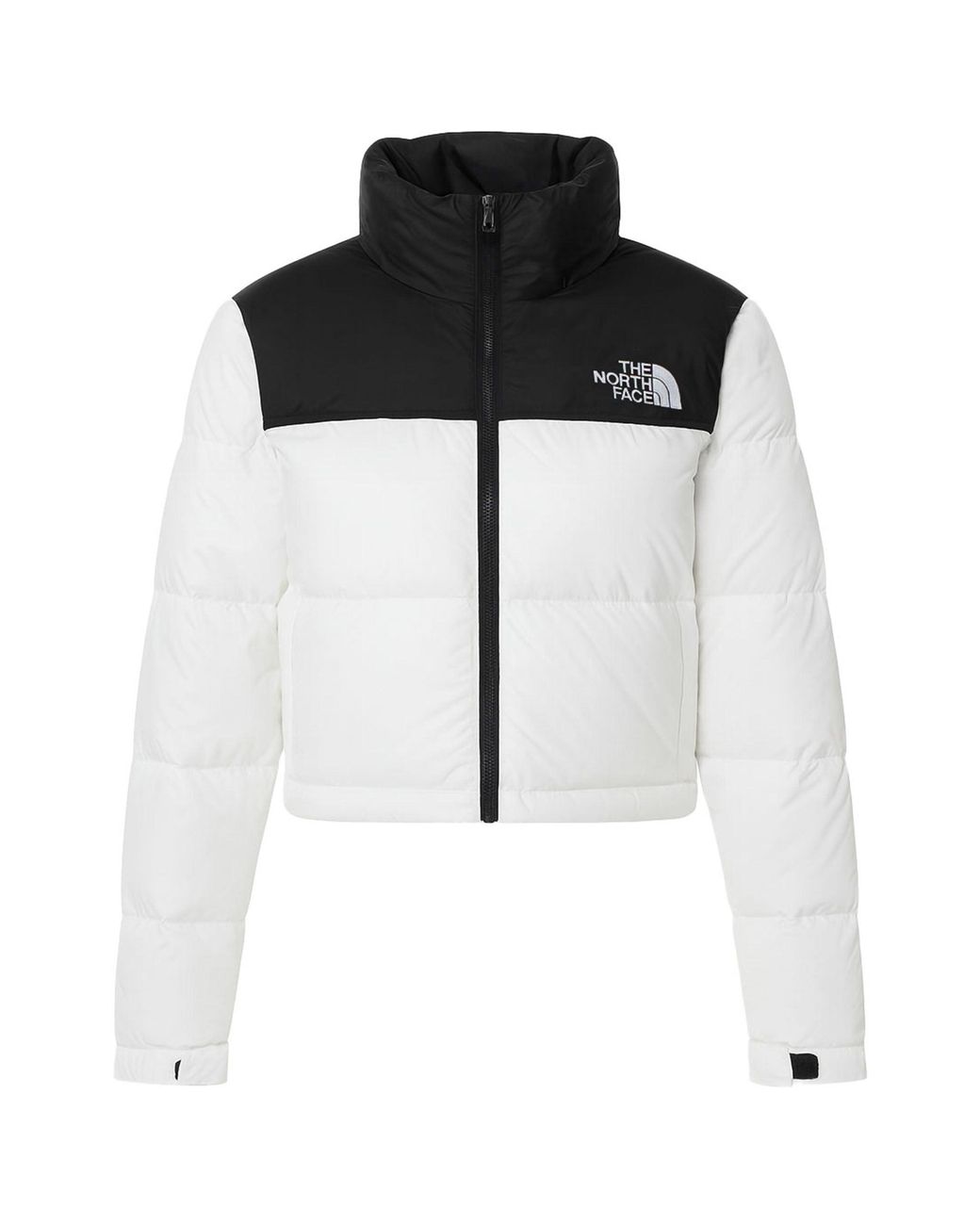The North Face Black Nuptse Short Jacket Nylon