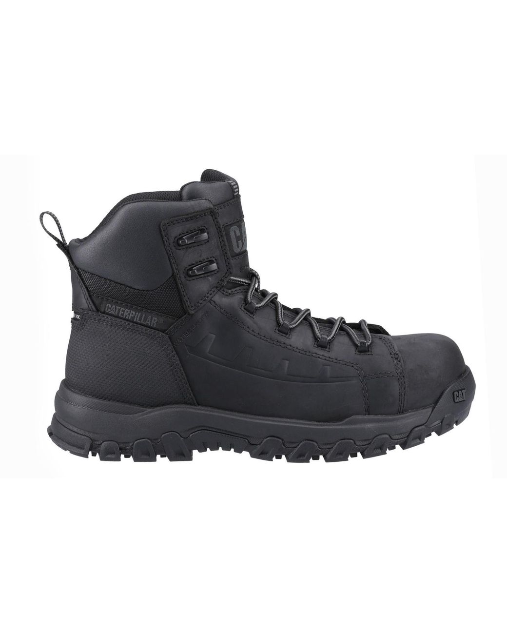 Caterpillar Black Threshold Rebound Waterproof Safety Boots for men