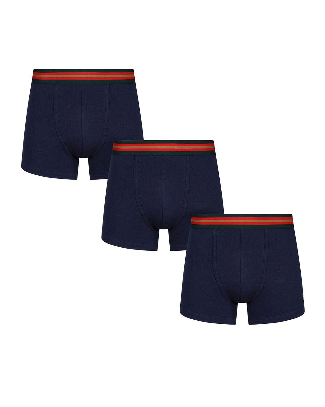 Luke 1977 Blue Rick Long Soft Cotton Trunk Boxers 3 Pack for men