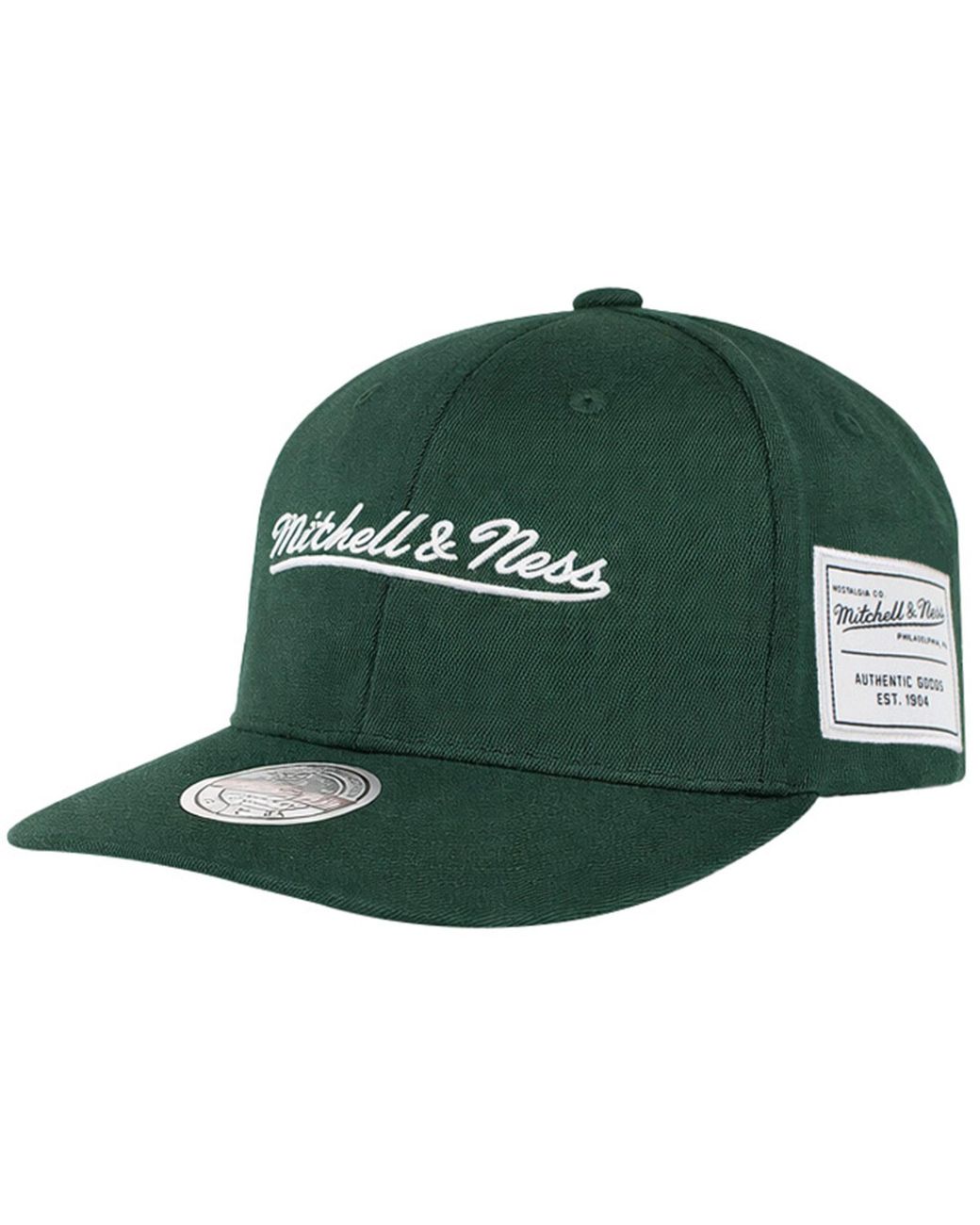Mitchell & Ness Green Branded Cap