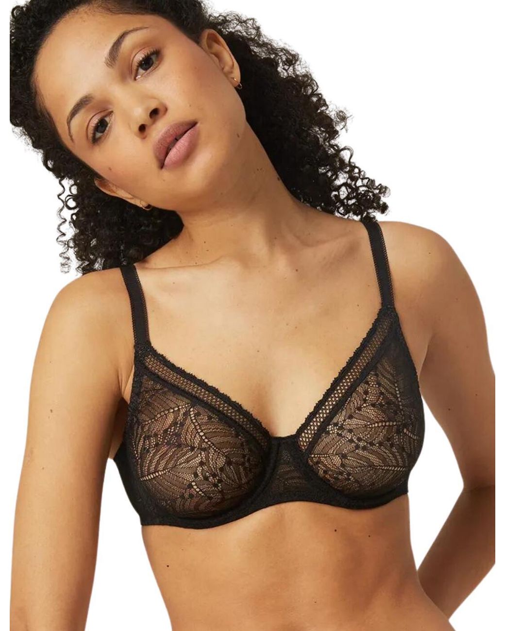 Simone Perele Black 12S324 Comete Full Cup Bra