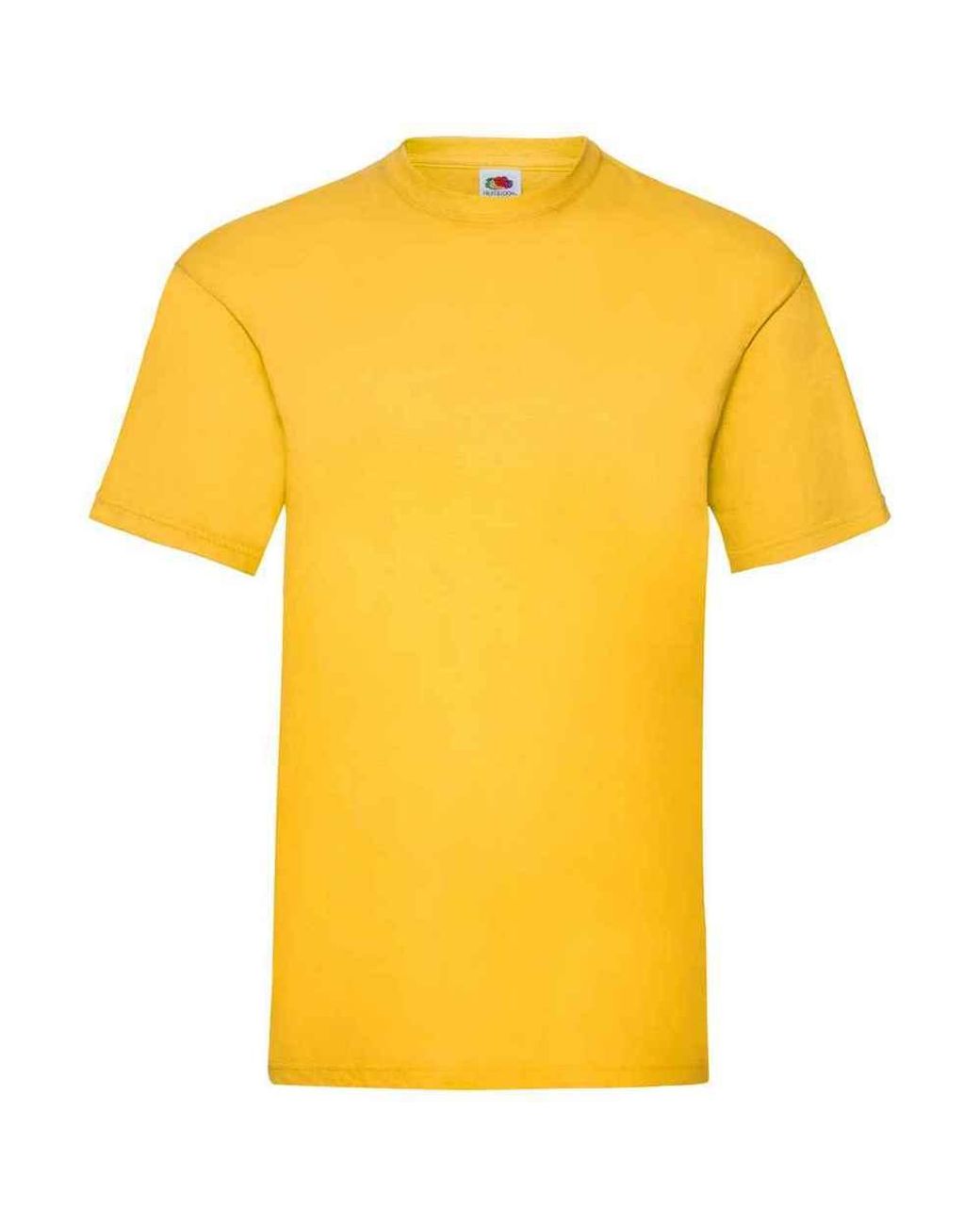 Fruit Of The Loom Yellow Valueweight T-Shirt (Sunflower) for men
