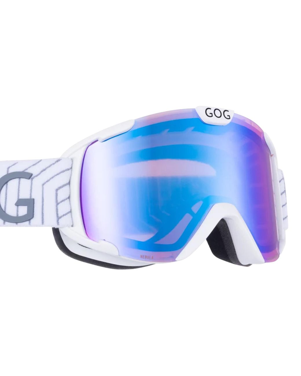 G.O.D Eyewear Blue Nebula Uv400 Ski Snowboard Goggles With Anti-Fog Mirror Double Lens