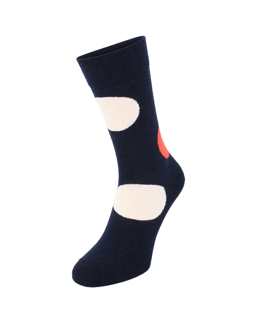Happy Socks Blue 1-Pack Jumbo Dot Cotton for men