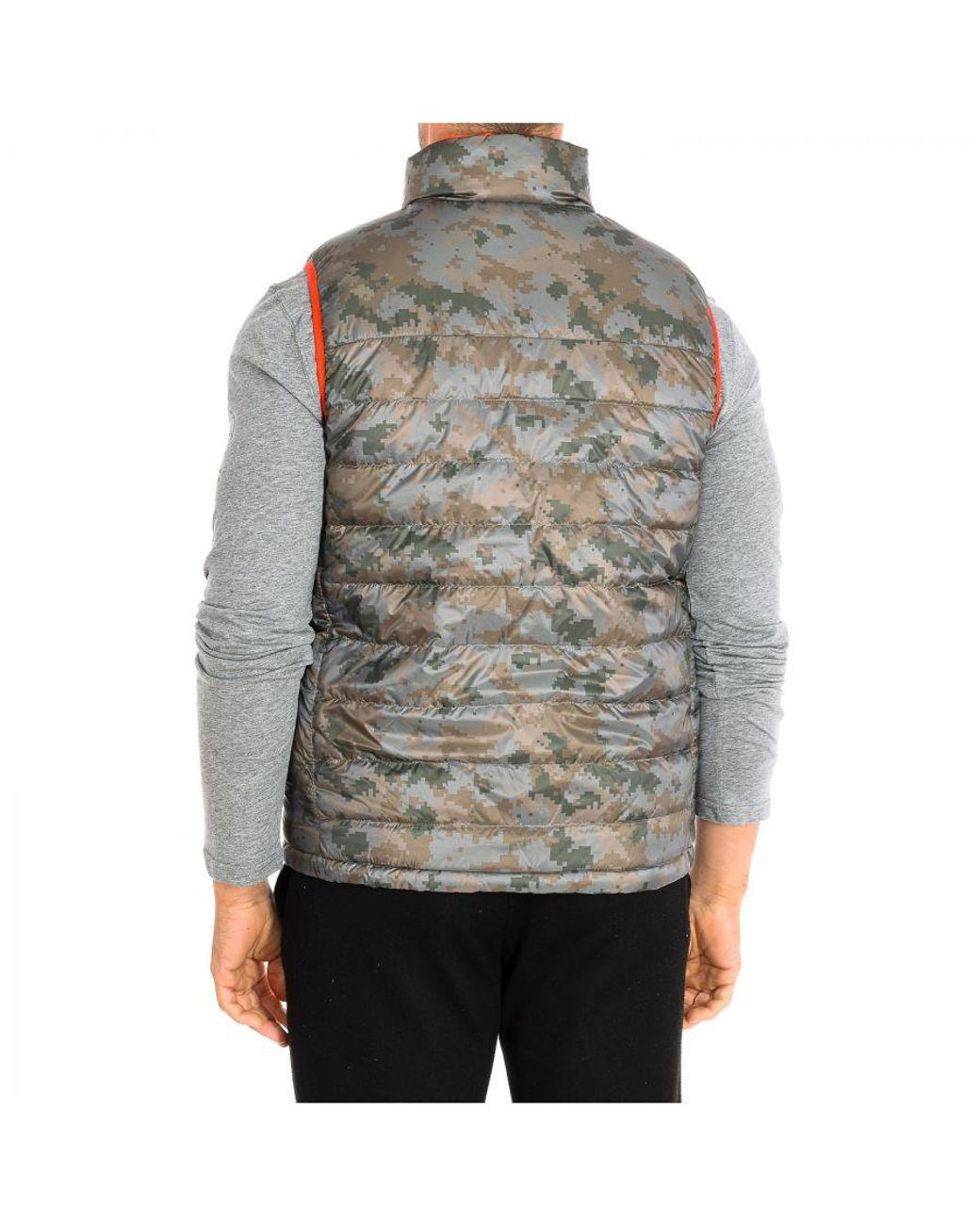La Martina Gray Sleeveless Jacket Tmo012-Pa062 for men
