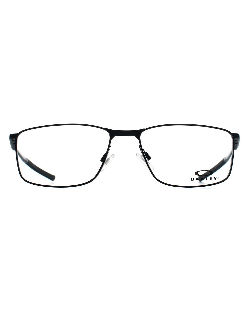 Oakley Brown Rectangle Satin Socket 5.0 Metal for men