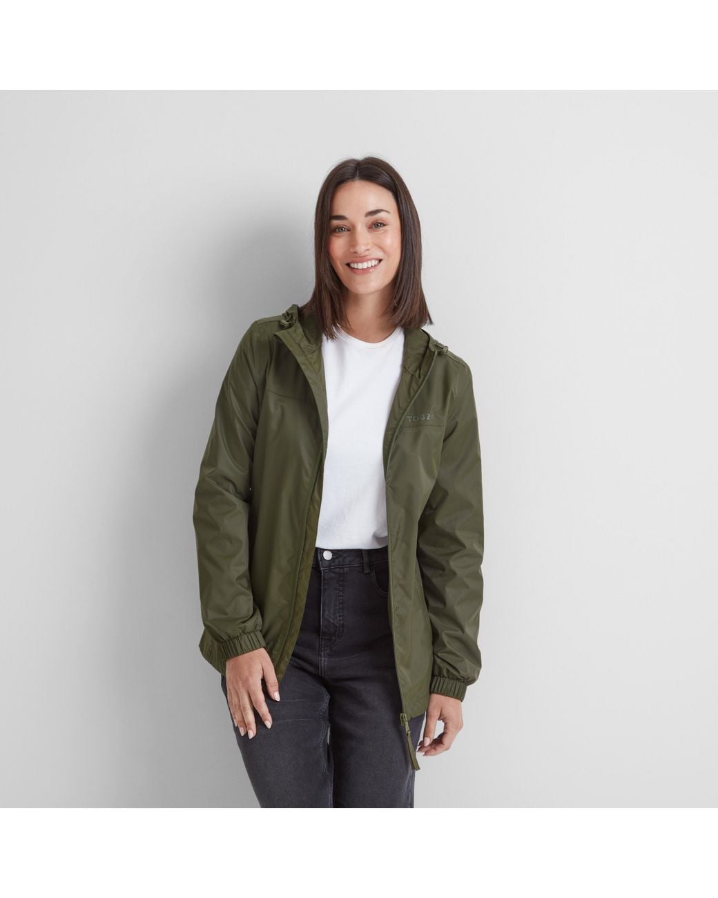 TOG24 Green Craven Waterproof Packaway Jacket