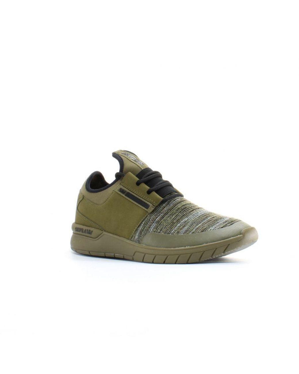 Supra Green Flow Run Synthetic Lace Up Trainers 08021 950 for men