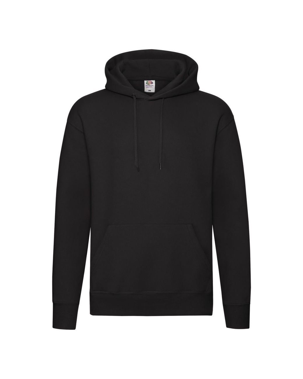 Fruit Of The Loom Black Premium Hoodie