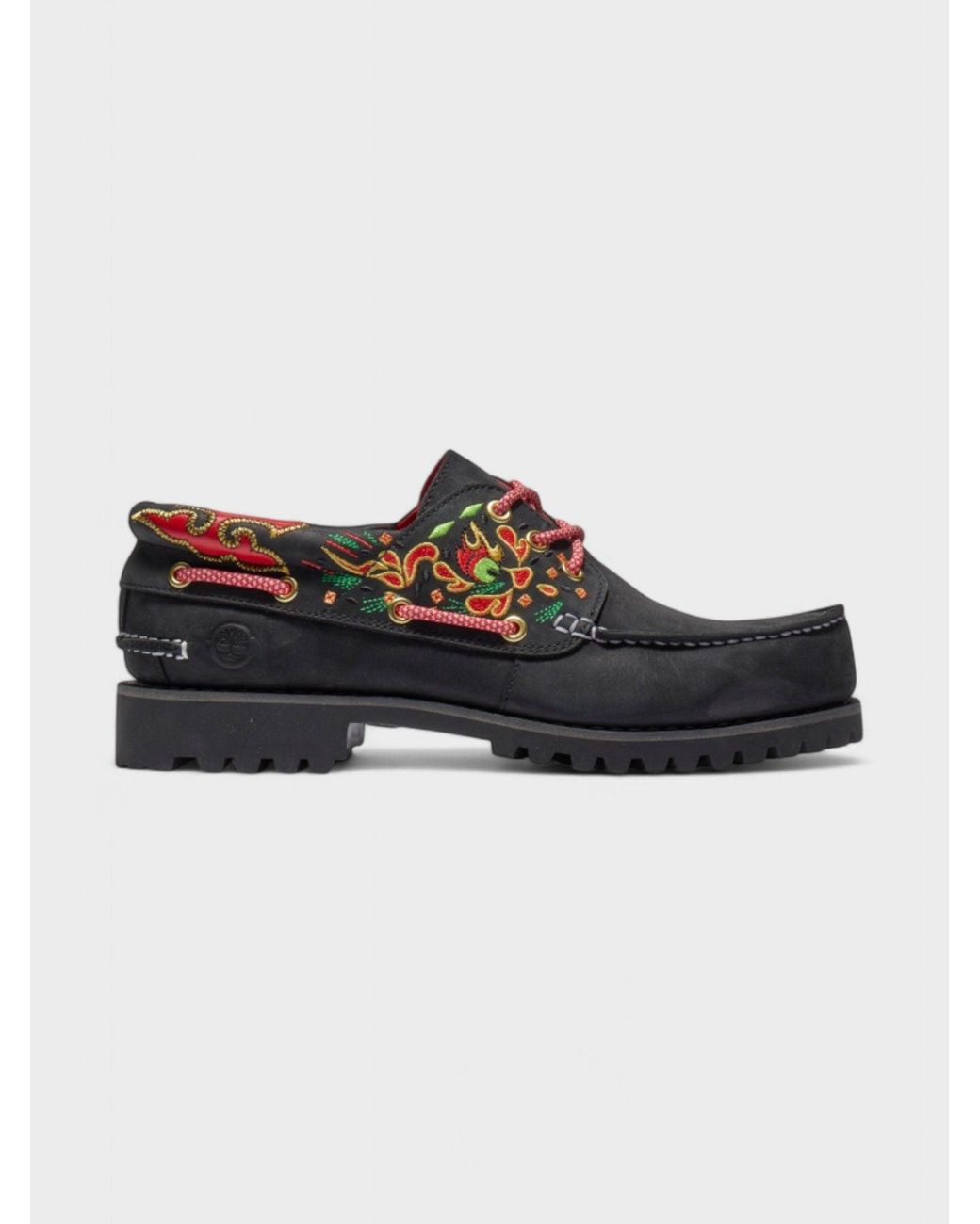 Timberland Black Clot X 3-Eye Lug Handsewn Boat for men