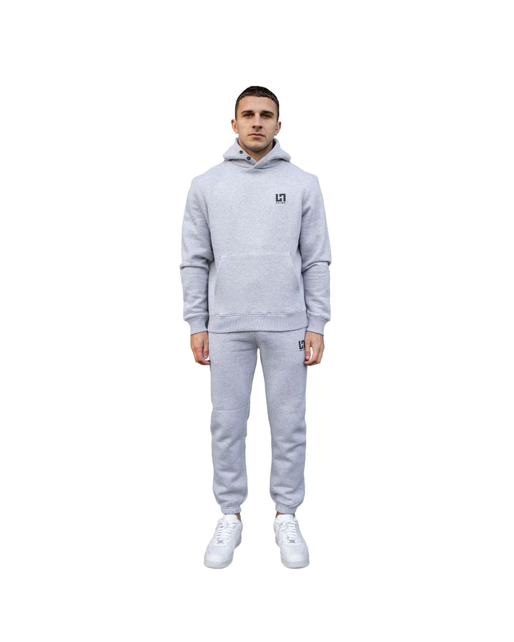 Helm Blue Two Piece Tracksuit Hoodie & Jogger Set for men