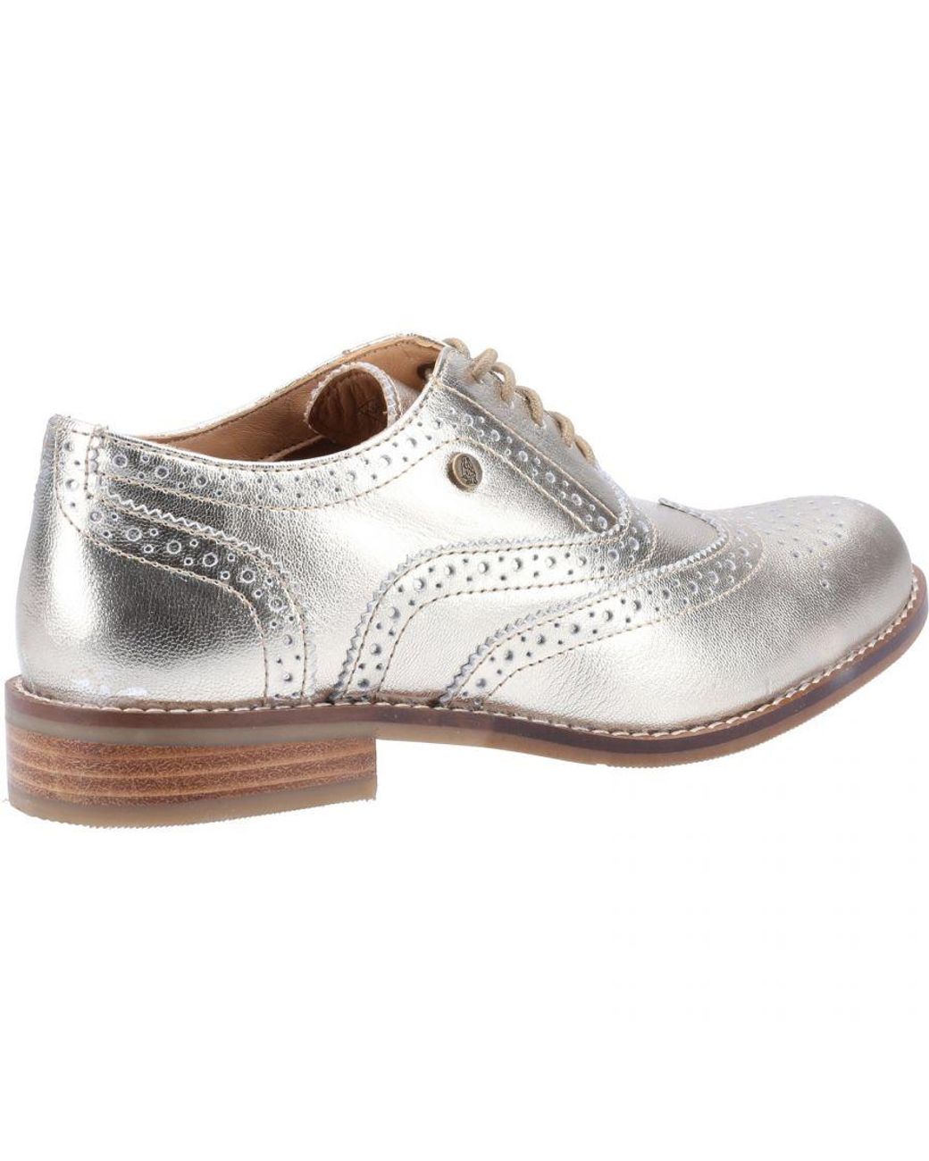 Hush Puppies White Natalie Lace Ladies Shoes