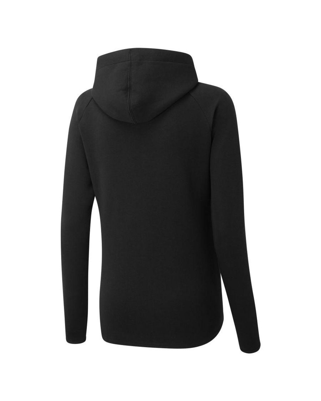 PUMA Black Spacer Full-Zip Hoodie Hoody Hooded Top