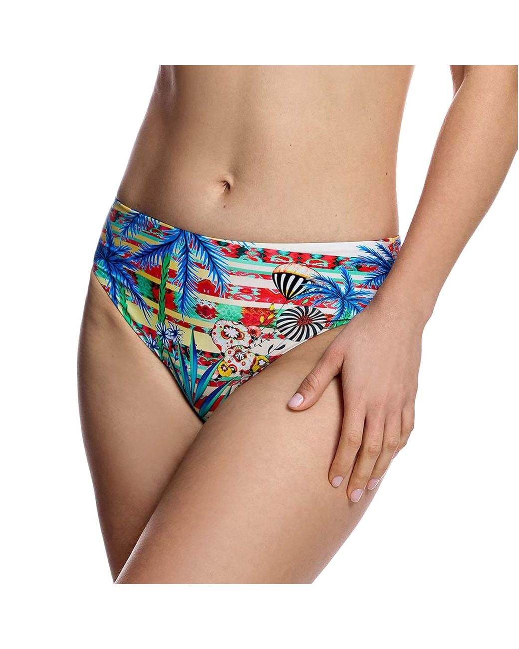 Ory Blue Bikini Briefs W260657