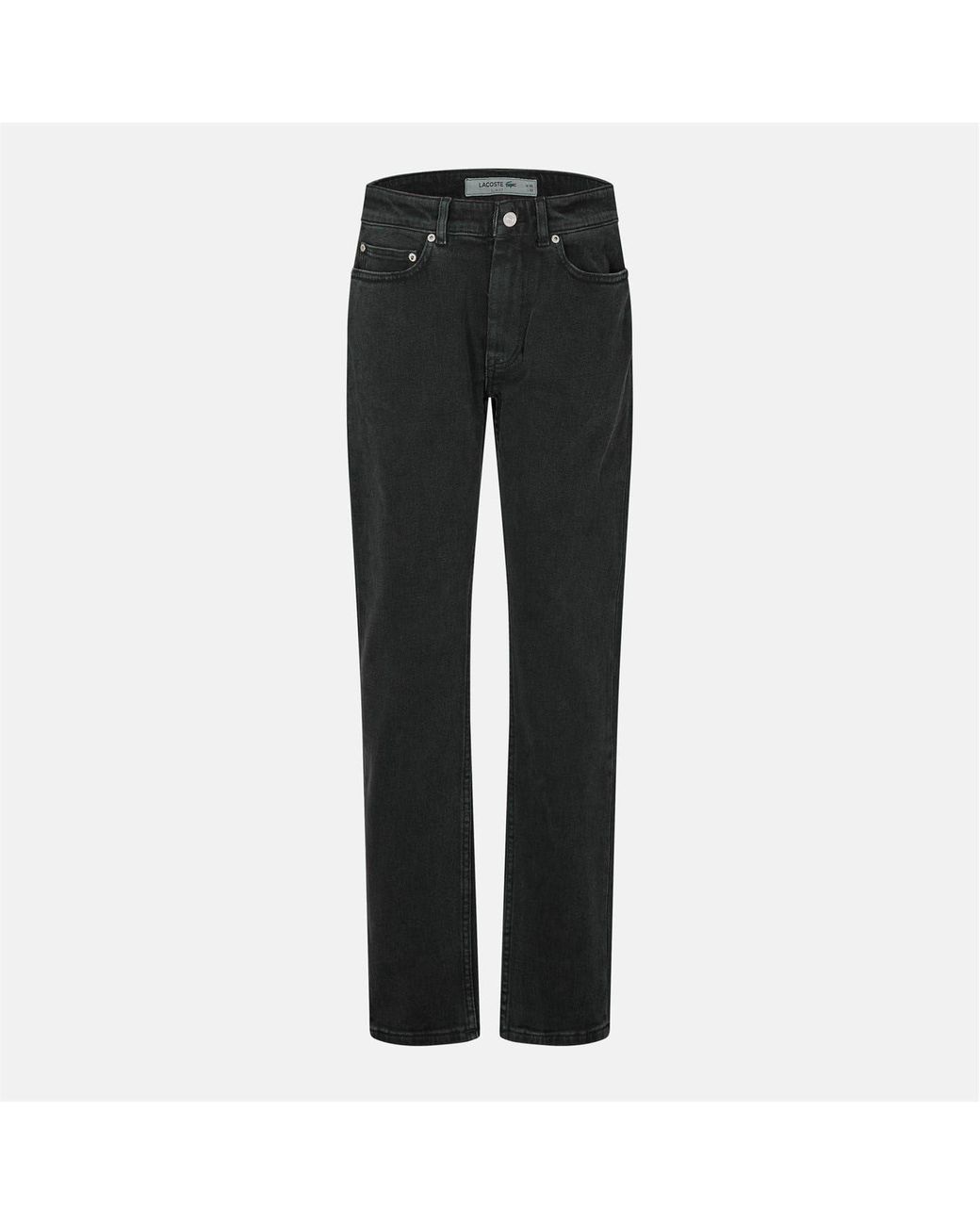 Lacoste Black Fit Jeans for men