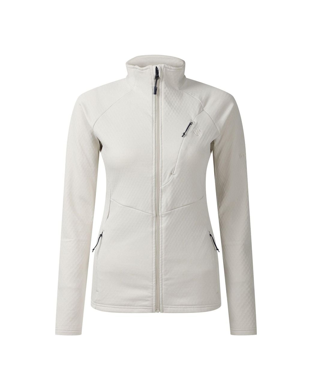 Dare 2b Gray Ladies Emerging Iii Stretch Jacket (Almond Milk)