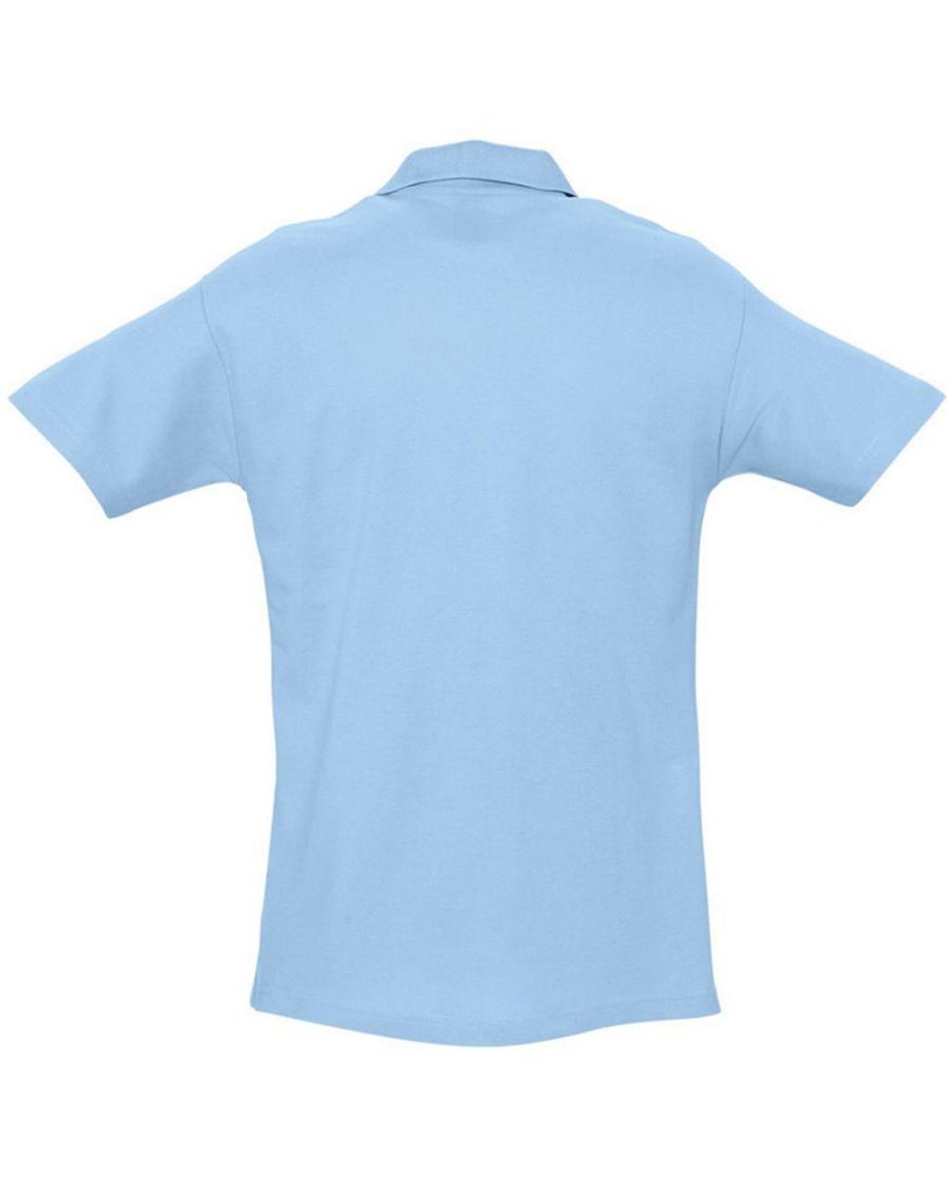Sol's Blue Spring Ii Short Sleeve Heavyweight Polo Shirt (Sky) Cotton for men