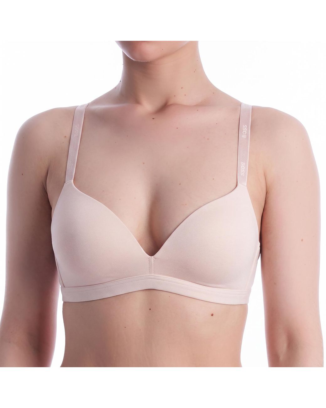 Boss Pink Triangle Bra With Detachable Straps 50502739