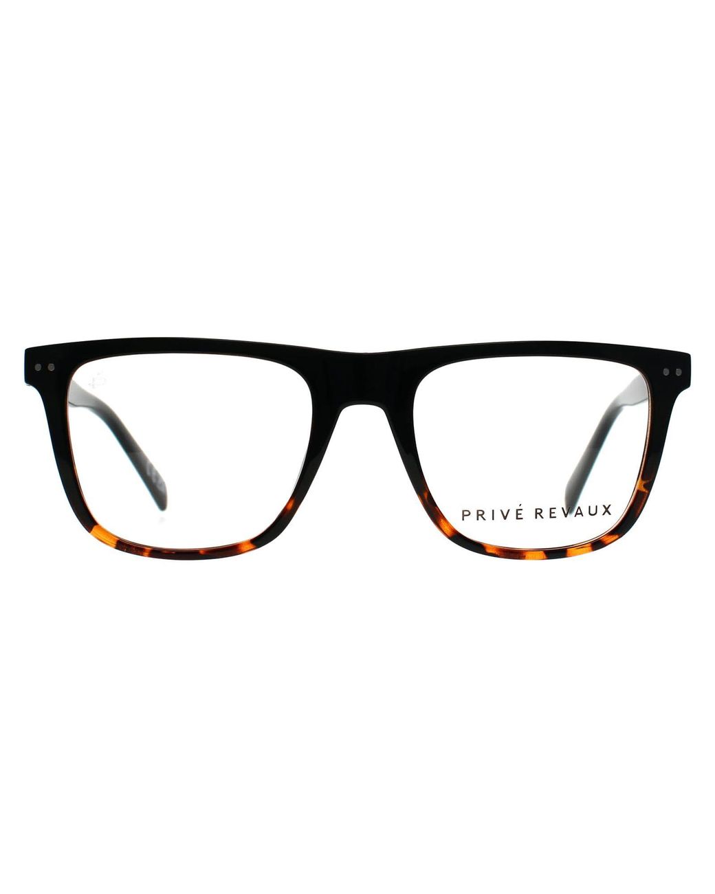 Privé Revaux Black Prive Square Tortoise Bay Point for men