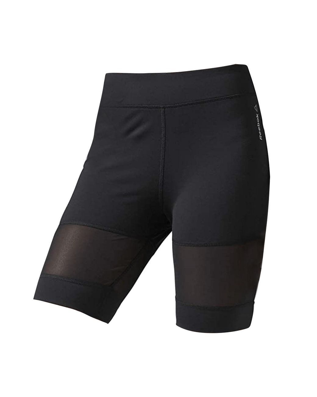 Reebok S Bike Shorts Mesh Panel Cycling Tight Black B45955