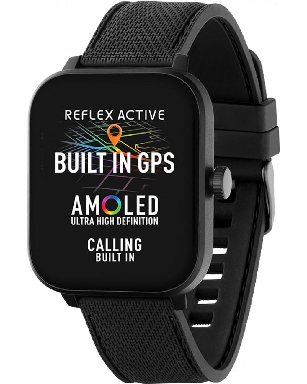 Reflex Active Black Ra44-2216 Series 44 Smartwatch