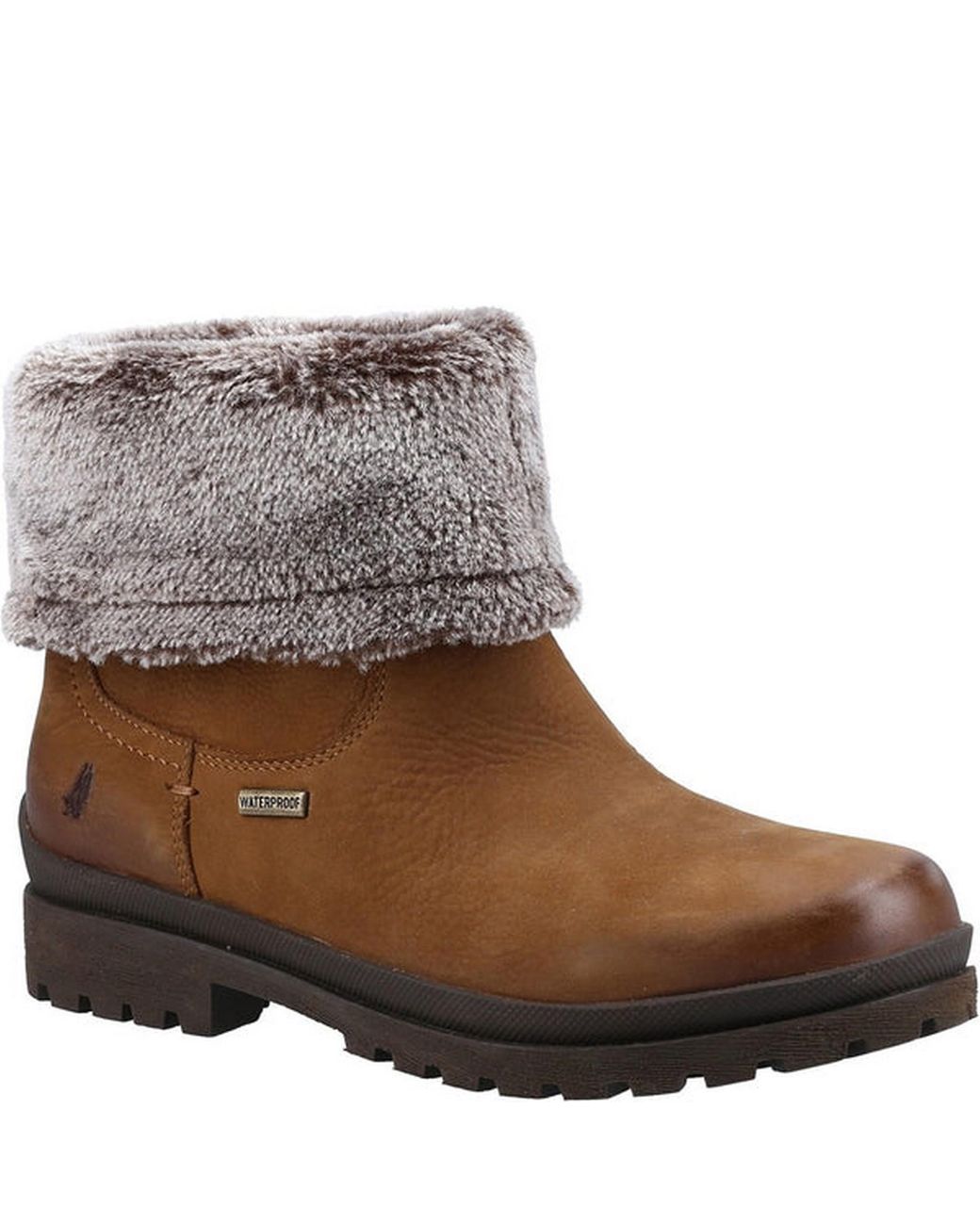 Hush Puppies Brown Ladies Alice Ankle Boots