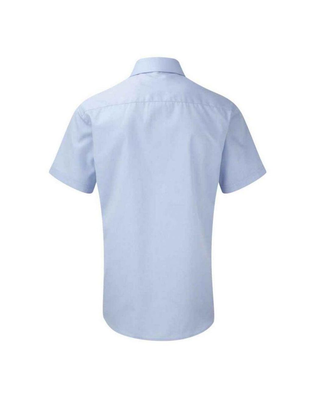 Russell Blue Collection Herringbone Short-Sleeved Shirt (Light) for men