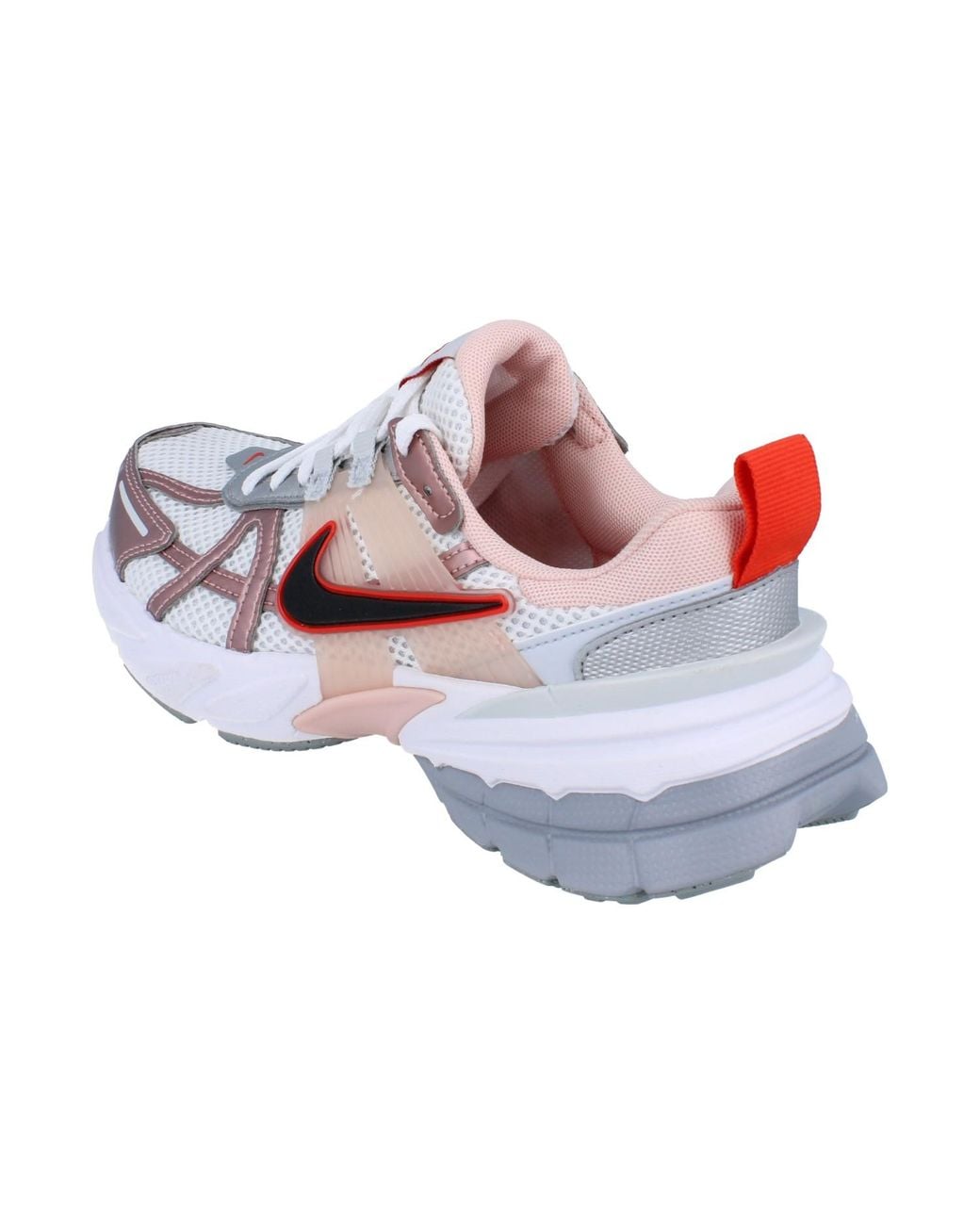 Nike White V2K Run Running Trainers