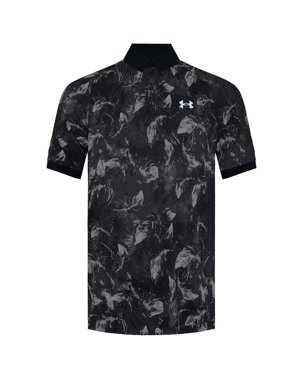 Under Armour Black Is-Chill Bof Polo Shirt Nylon for men