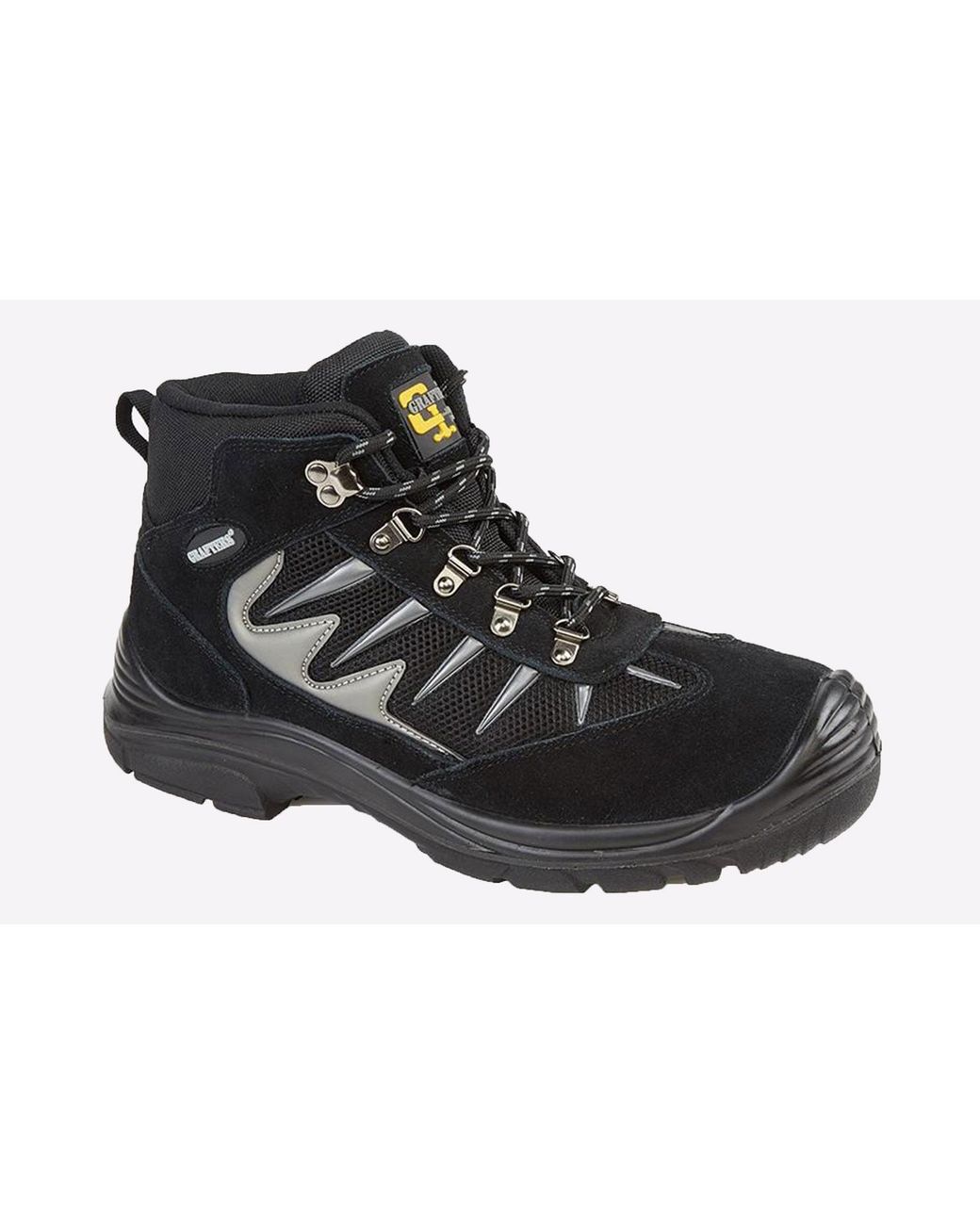 Grafters Black Mainz Safety Boots for men