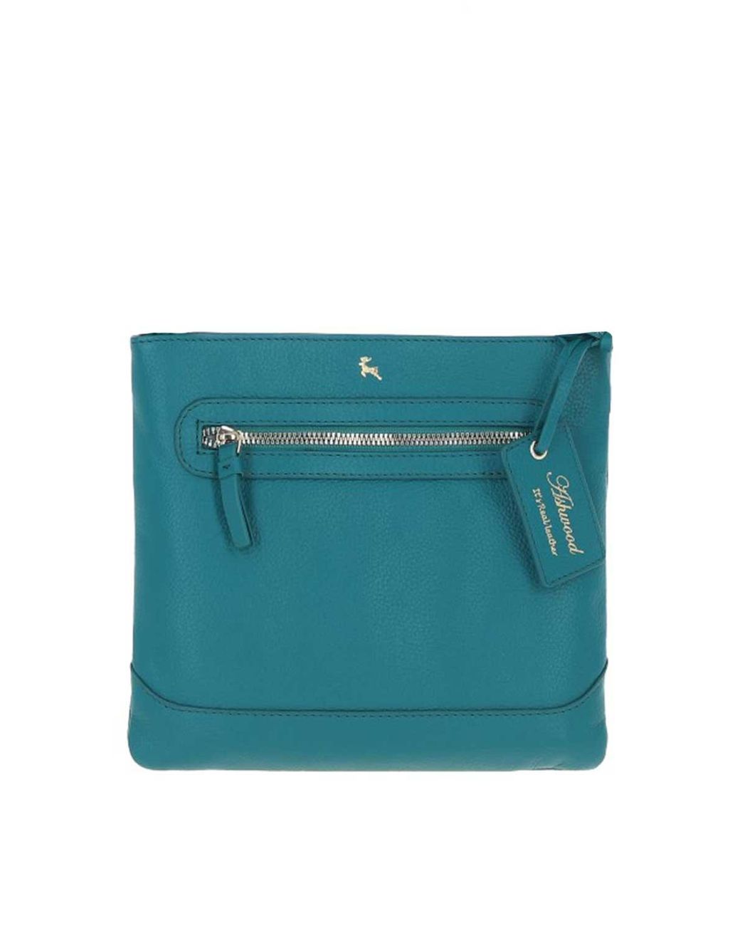 Ashwood Leather Blue 'Bliss' Cross Body Bag With Adjustable Strap