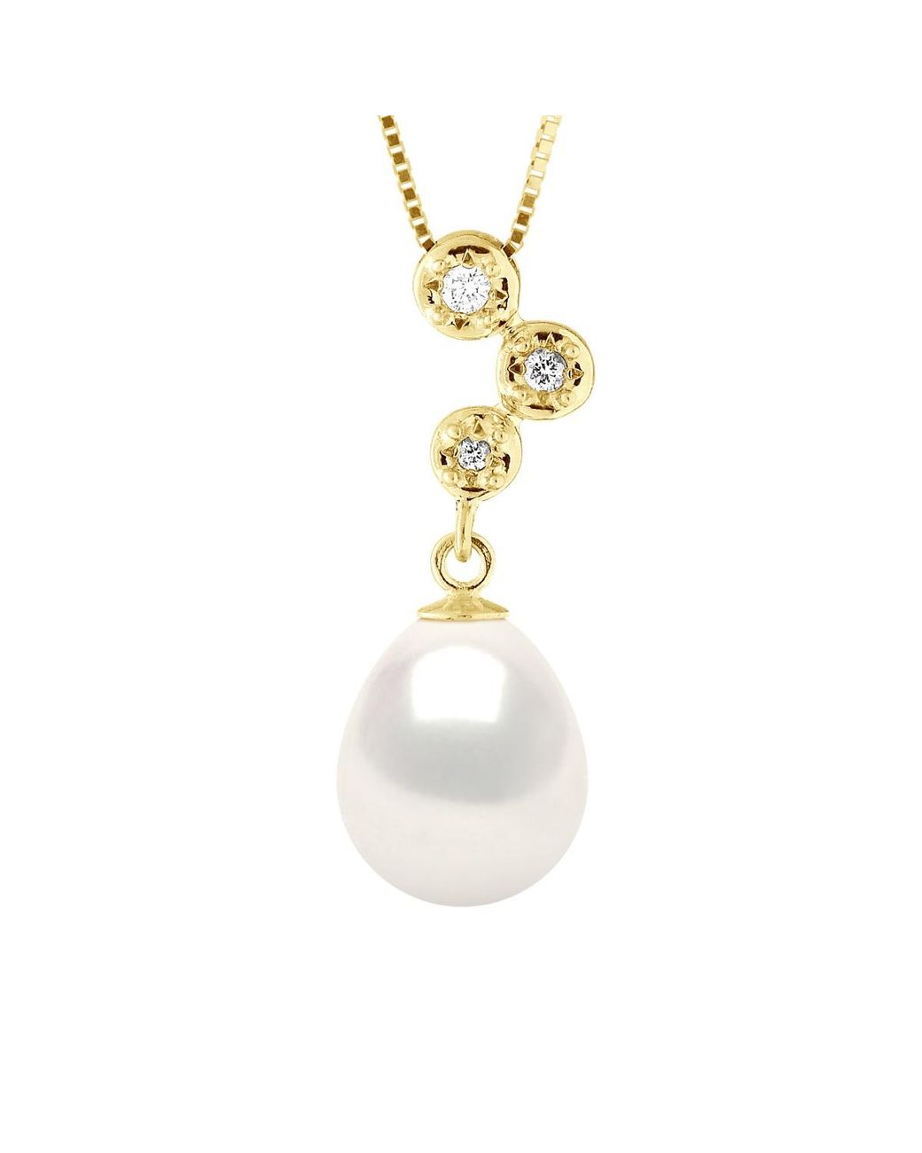 Ateliers Saint Germain Metallic Necklace Jewelry Diamonds 0,06 Cts