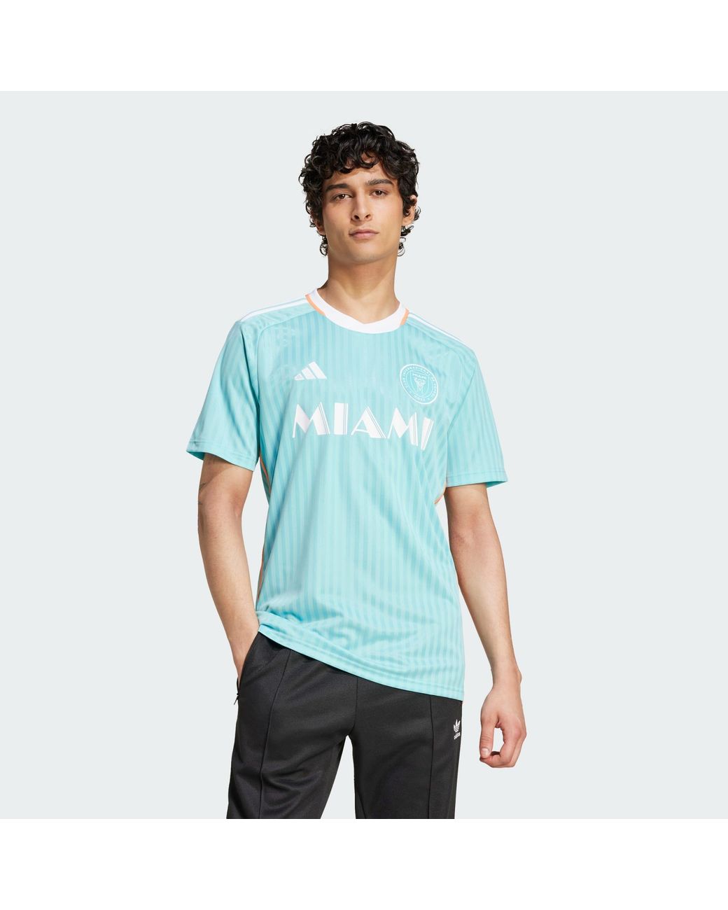 Adidas Originals Blue Inter Miami Cf 24 Third Jersey for men