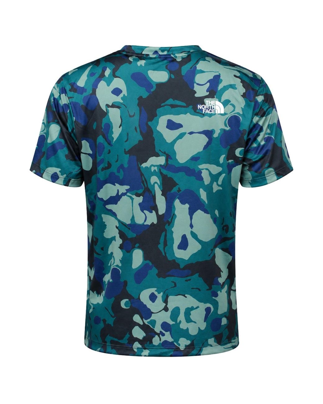 The North Face Blue Ma 24/7 Aop T-Shirt for men