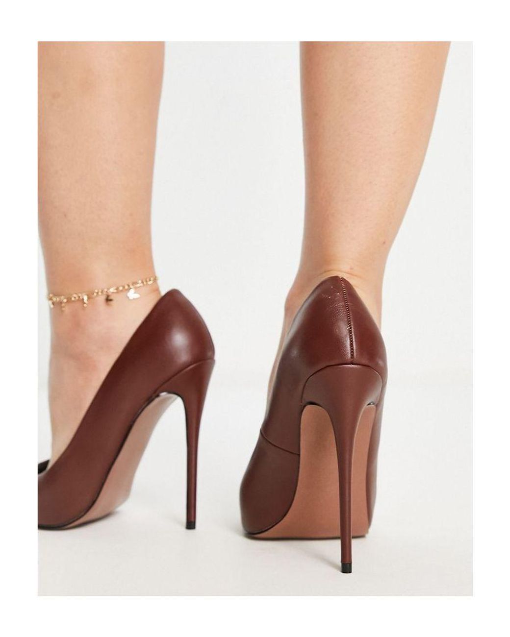 ASOS Wide Fit Passion Stiletto Court Shoes in White Lyst UK