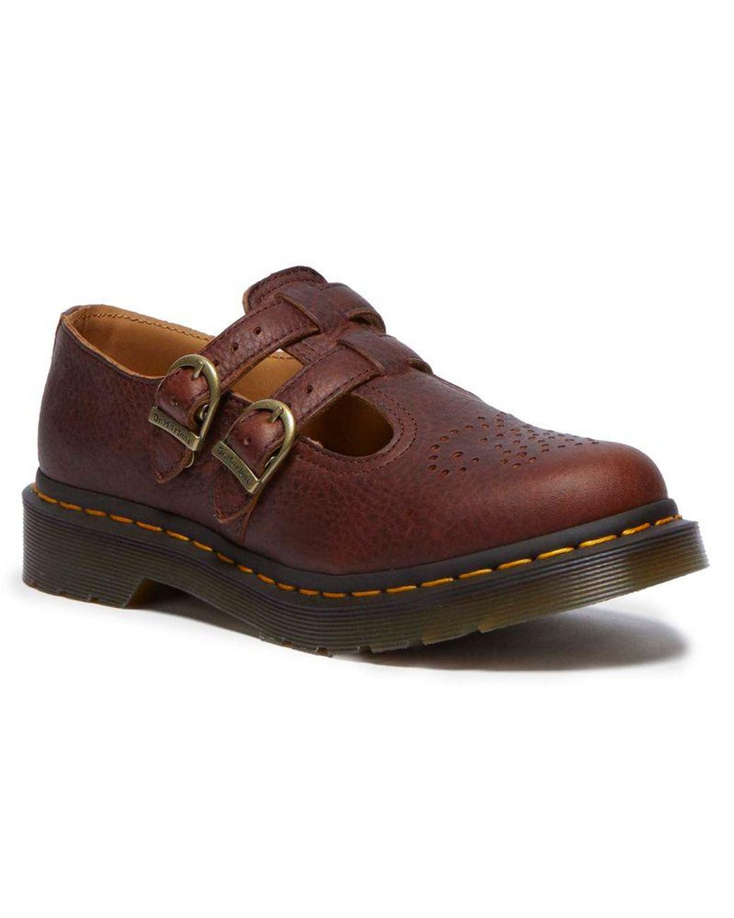 Dr. Martens Brown Dr 8065 Mary Jane Shoes