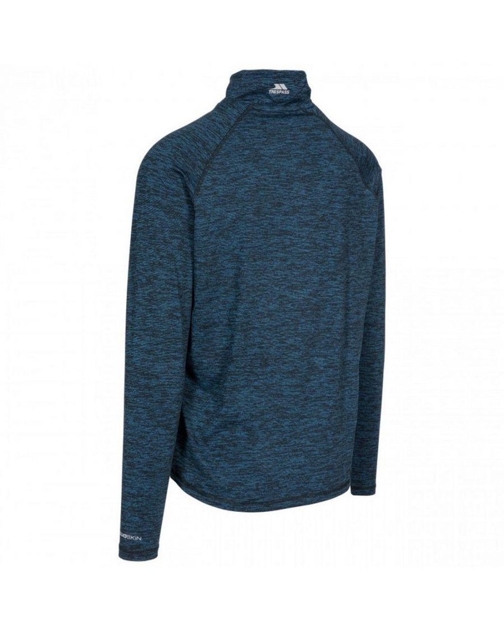 Trespass Blue Gerry Active Top for men