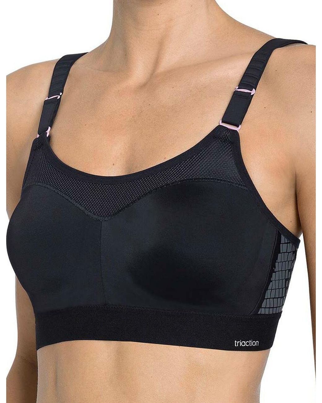 Triumph Black 10165861 Triaction Control Lite Sports Bra