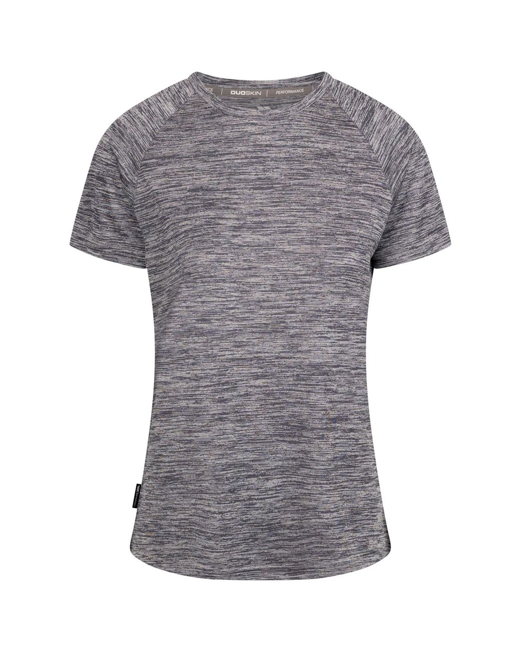 Trespass Gray Ladies Selinne Duo Skin Active Top Marl)