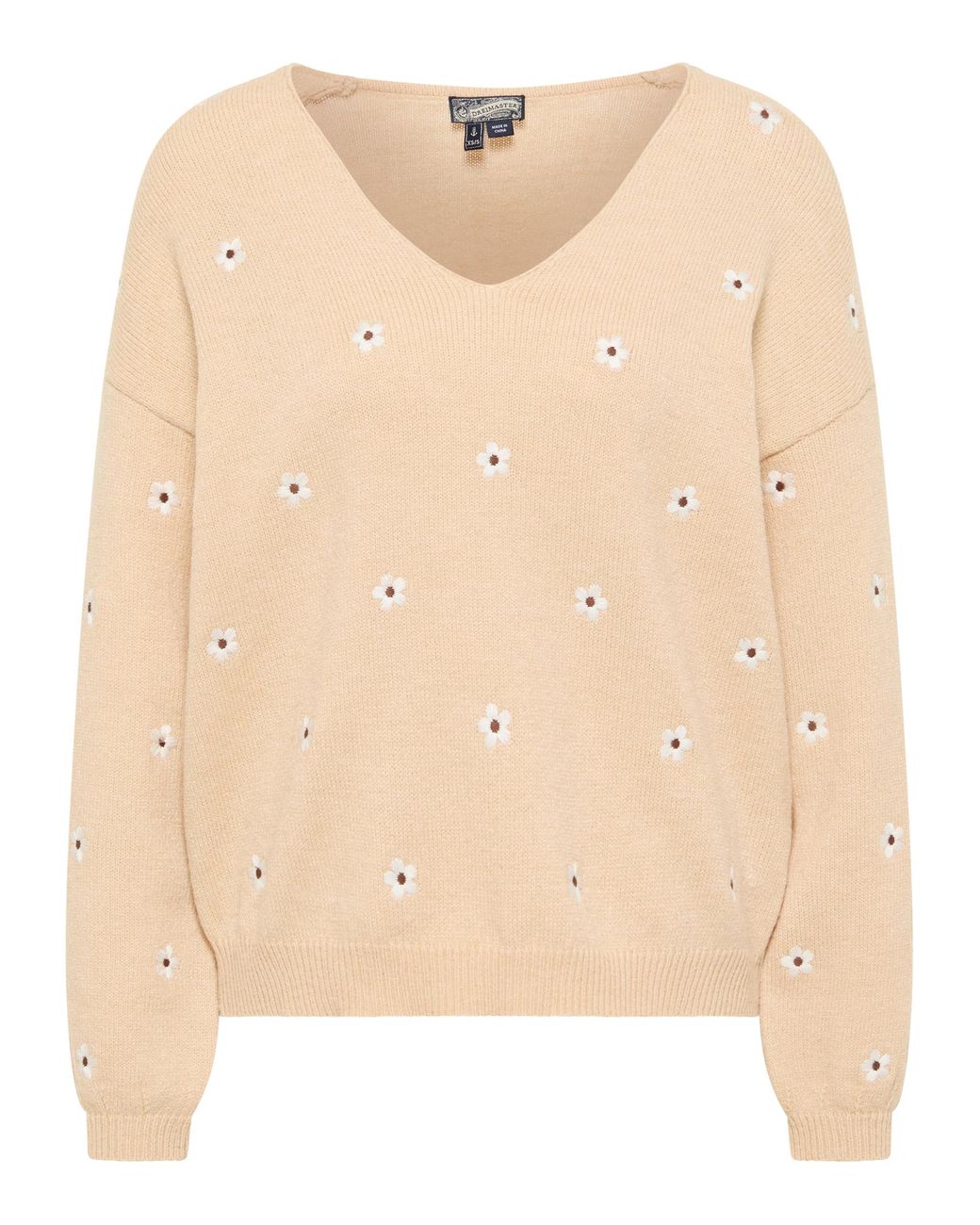 Dreimaster Natural Strickpullover Damen
