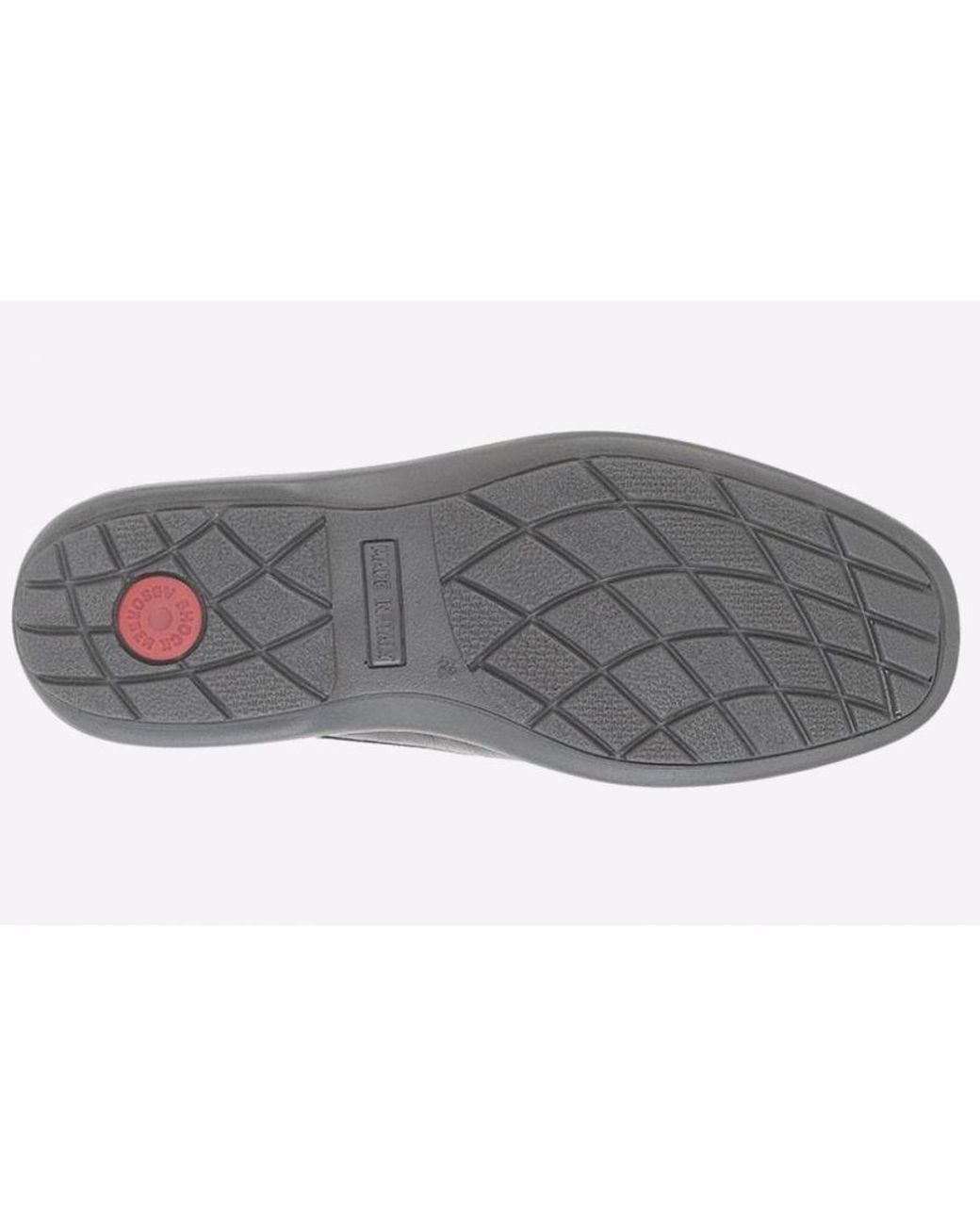 Imac Black Vale Leather Shoes for men