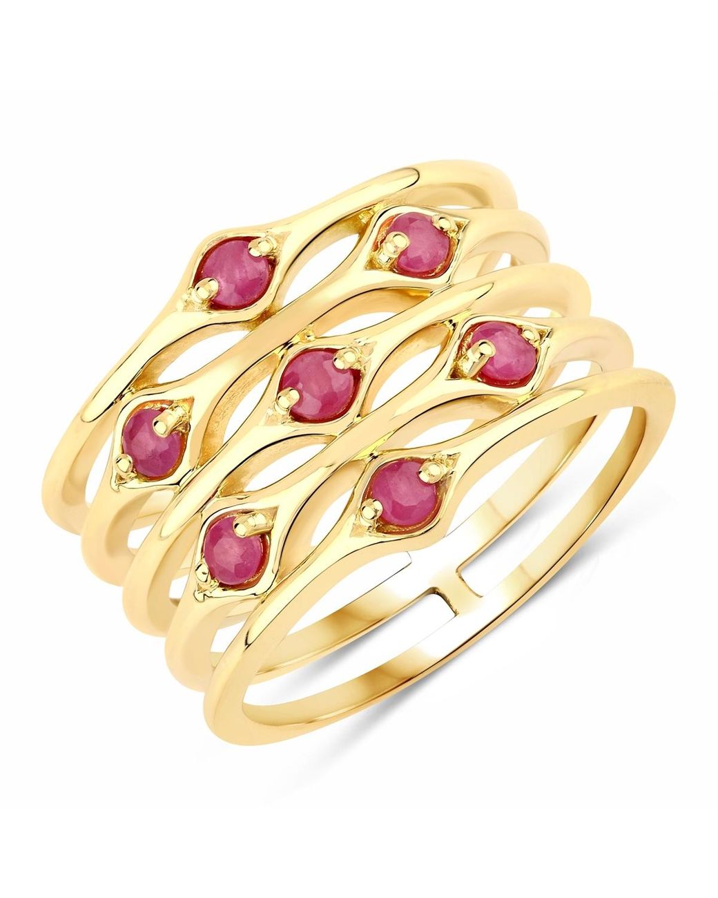 Rafaela Donata Metallic Khushi Sterling Ring