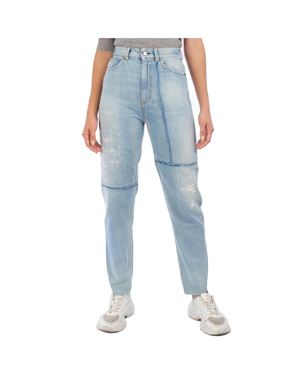 Emporio Armani Blue Relaxed Fit Trousers 3K2J29