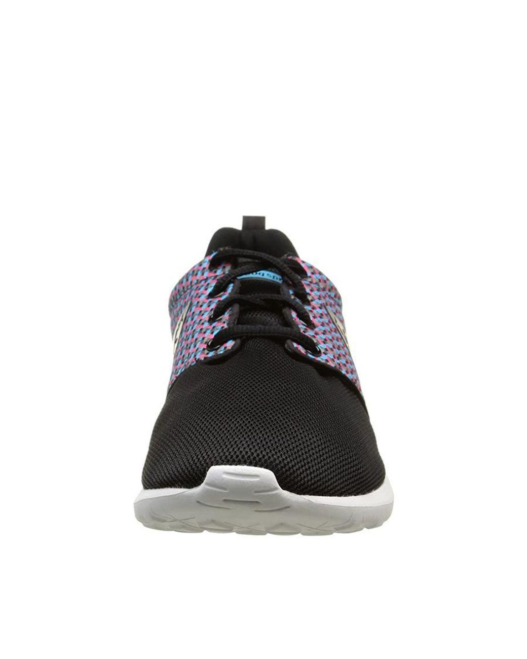 Le Coq Sportif Black Dynacomf Geo Jacquard Trainers for men