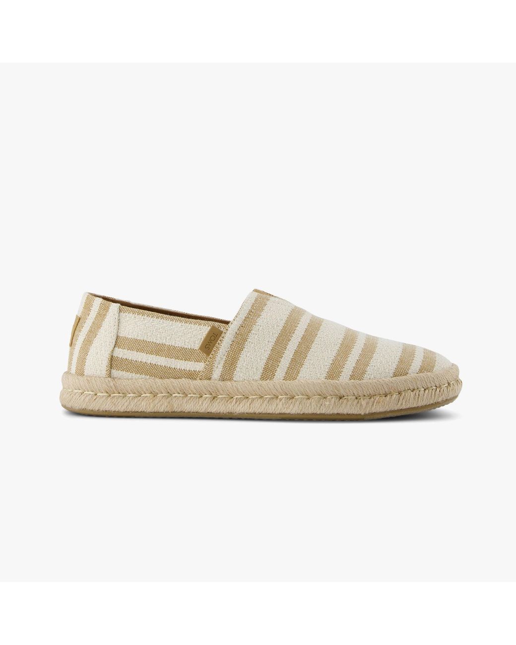 TOMS White Alpargata Rope 2.0 Espadrille Tan for men
