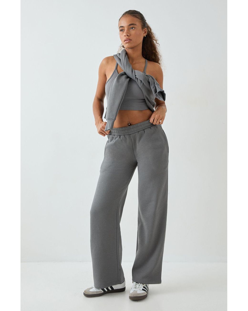 DSGN Studio Gray Straight Leg Jogger